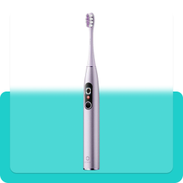 Электрическая зубная щётка Oclean X Pro Digital Violet (RU)
