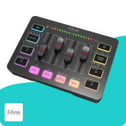 Игровой микшер FIFINE SC3 Black